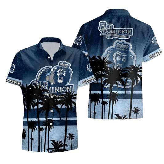 Old Dominion Monarchs Style Hot Trending Summer Aloha Hawaiian Shirt, NCAA Hawaiian Shirt Moonbestprint