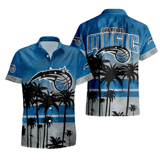 Orlando Magic Aloha Hawaiian Shirt, NCAA Hawaiian Shirt Moonbestprint
