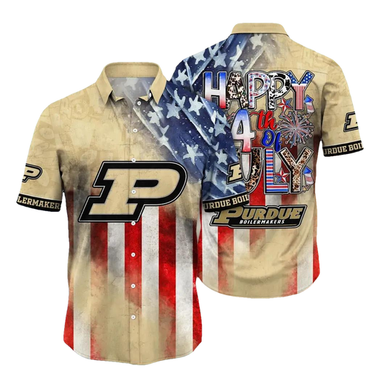 Purdue Boilermakers NCAA Aloha Hawaiian Shirt, NCAA Hawaiian Shirt Moonbestprint