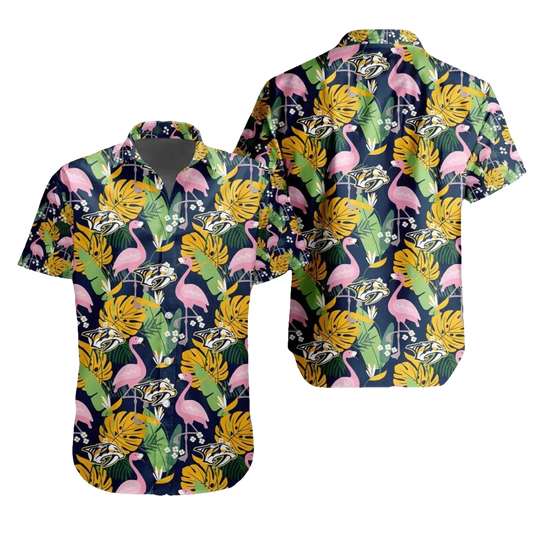 Nashville Predators Team Hawaiian Shirt, NHL Hawaiian Shirt Moonbestprint