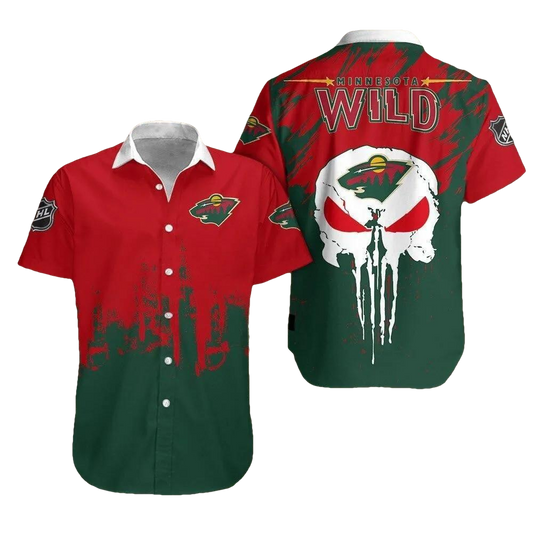 Minnesota Wild Team Hawaiian Shirt 6, NHL Hawaiian Shirt Moonbestprint