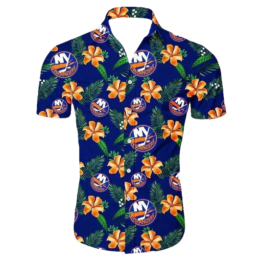 New York Islanders Hawaiian Shirt 4, NHL Hawaiian Shirt Moonbestprint
