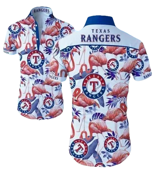 New Texas Rangers Hawaiian Shirt Summer, NHL Hawaiian Shirt Moonbestprint