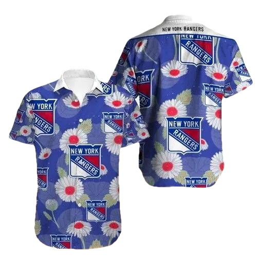New York Rangers Hawaiian Shirt 3, NHL Hawaiian Shirt Moonbestprint