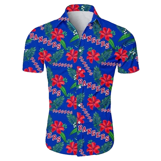 New York Rangers Hawaiian Shirt 5, NHL Hawaiian Shirt Moonbestprint