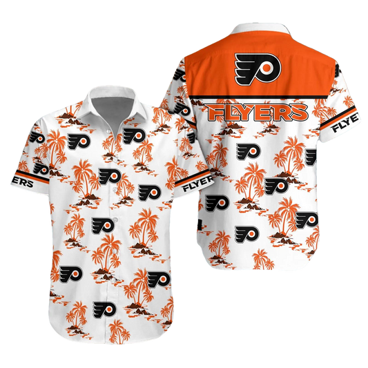 Philadelphia Flyers Aloha Shirt, NHL Hawaiian Shirt Moonbestprint