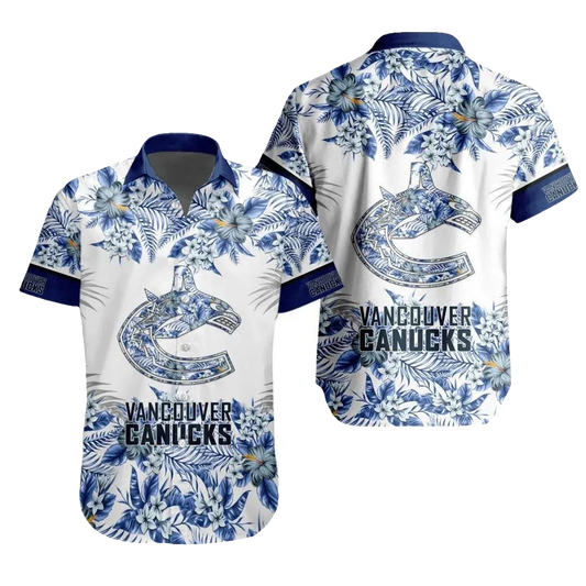 NHL Vancouver Canucks Special Hawaiian Shirt, NHL Hawaiian Shirt Moonbestprint