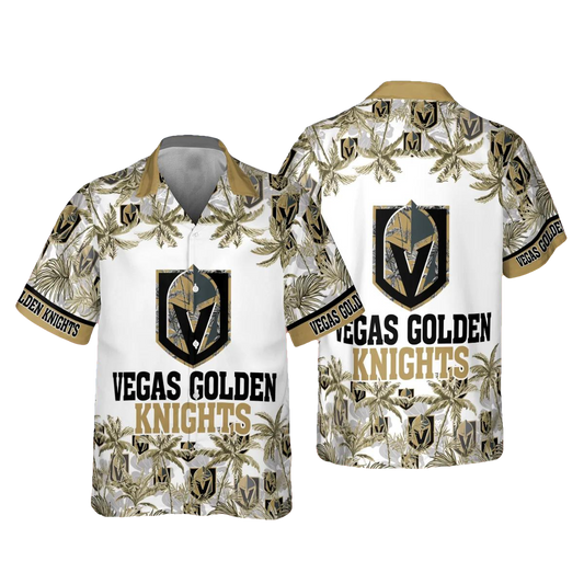 Vegas Golden Knights National Hockey League AOP Hawaiian Shirt, NHL Hawaiian Shirt Moonbestprint