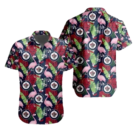 NHL Winnipeg Jets Special Aloha Style Design 3D Hawaiian Shirt, NHL Hawaiian Shirt Moonbestprint