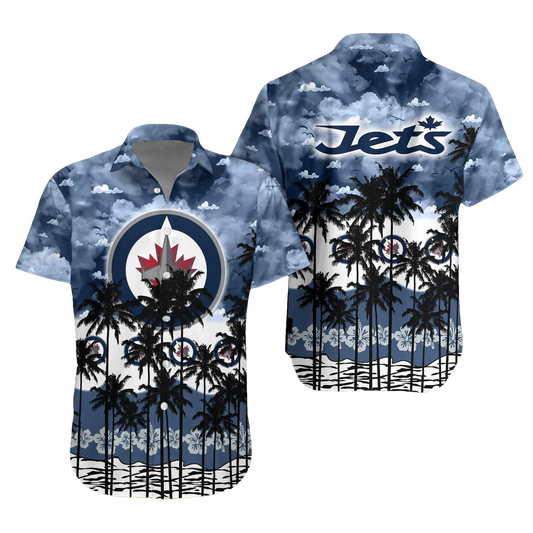 Winnipeg Jets Hawaiian Shirt 1, NHL Hawaiian Shirt Moonbestprint