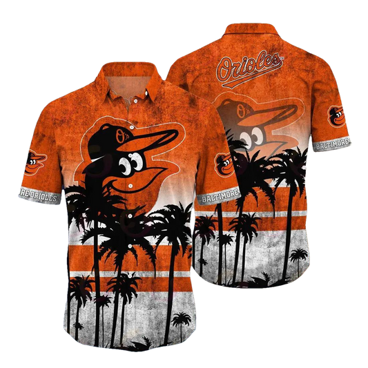 Baltimore Orioles Hawaiian Shirt, MLB Hawaiian Shirt Moonbestprint