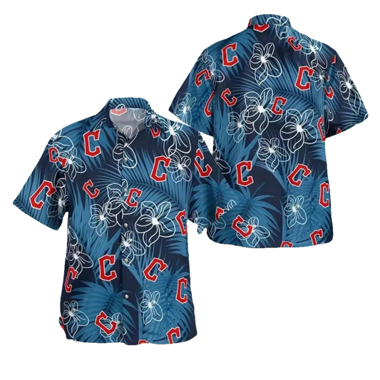 Cleveland Guardians Hawaiian Shirt, MLB Hawaiian Shirt Moonbestprint