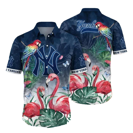 New York Yankees Hawaiian Shirt, MLB Hawaiian Shirt Moonbestprint