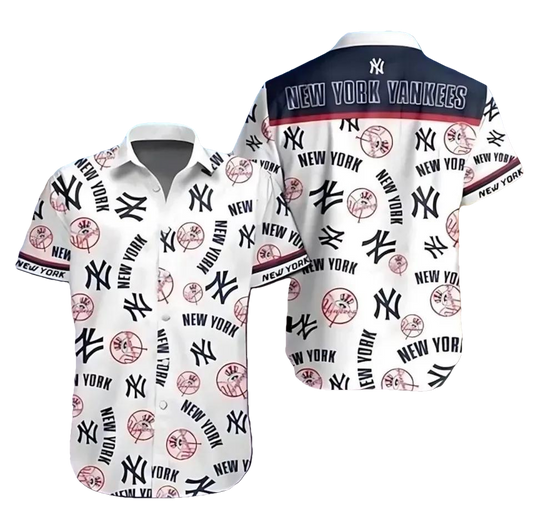 New York Yankees Hawaiian Shirt 1, MLB Hawaiian Shirt Moonbestprint