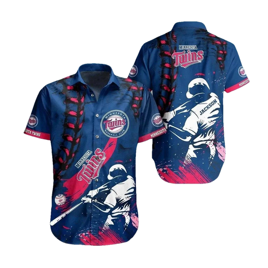 Personalized Minnesota Baseball Team Twinss Hawaiian Shirt, MLB Hawaiian Shirt Moonbestprint