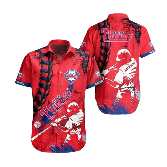 Personalized Philadelphia Baseball Team Philliess Casual Shirt, MLB Hawaiian Shirt Moonbestprint