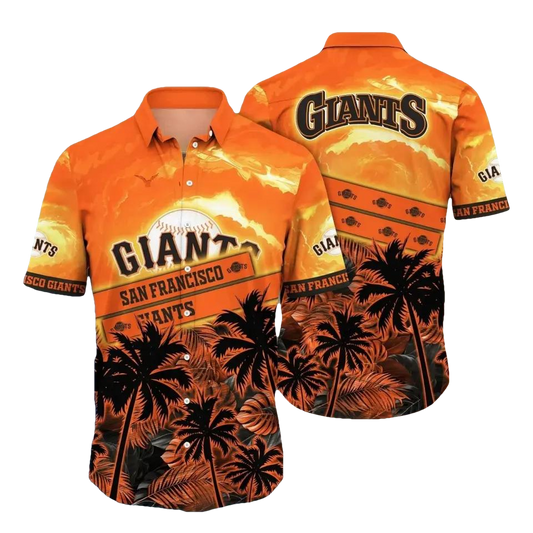 San Francisco Baseball Team Giantss Hawaiian Shirt, MLB Hawaiian Shirt Moonbestprint