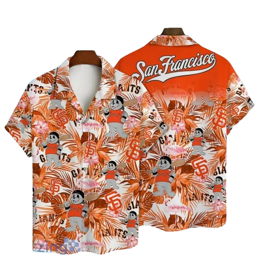 San Francisco Baseball Team Giantss Hawaiian Shirt 2, MLB Hawaiian Shirt Moonbestprint