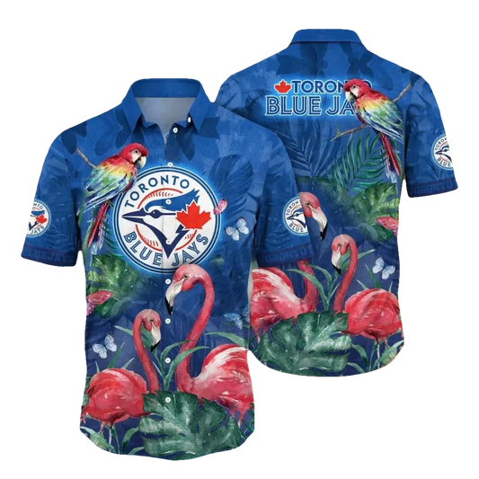 Toronto Baseball Team Blue Jayss Hawaiian Shirt 1, MLB Hawaiian Shirt Moonbestprint