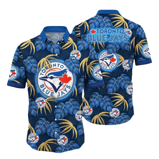 Toronto Baseball Team Blue Jayss Hawaiian Shirt 12, MLB Hawaiian Shirt Moonbestprint