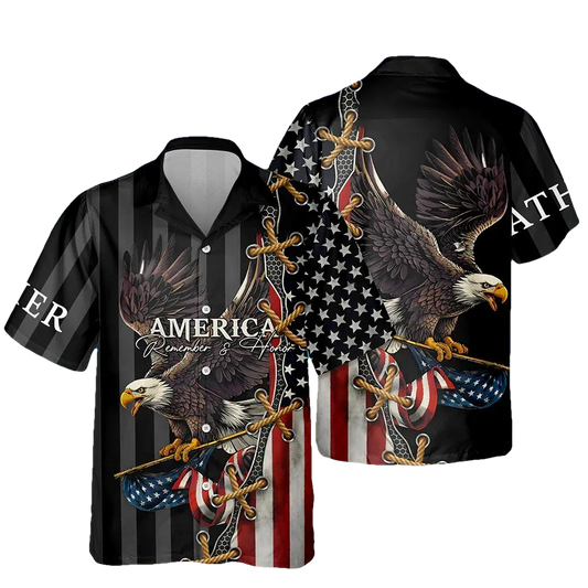 250 Years Independence Day America Remember and Honor Hawaii Shirt, 250th Anniversary Gift Moonbestprint