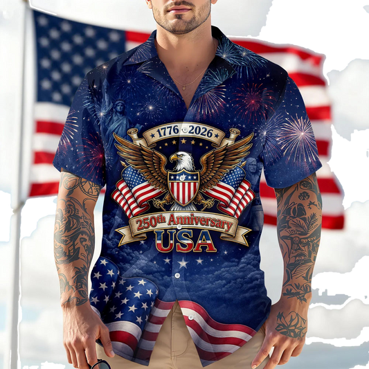 250th Anniversary 1776-2026 Hawaii Shirt, 250th Anniversary Gift Moonbestprint