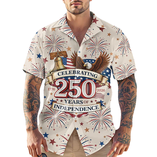 Celebrating 250 Years Of Independence Hawaii Shirt, 250th Anniversary Gift Moonbestprint