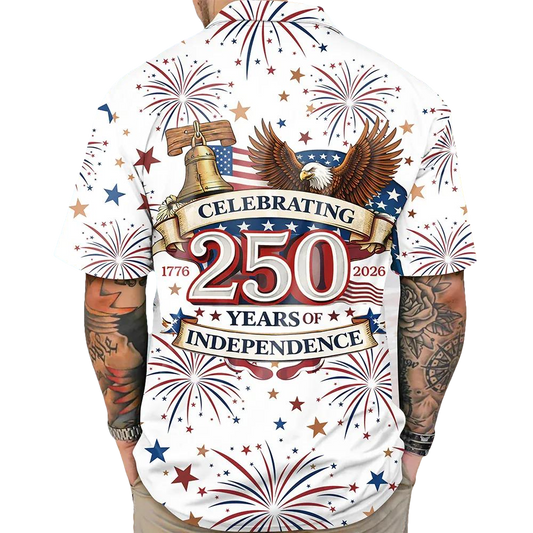 Celebrating 250 Years Of Independence Hawaii Shirt, 250th Anniversary Gift Moonbestprint