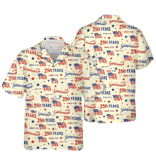 USA 250th Anniversary Semiquincentennial Hawaii Shirt, 250th Anniversary Gift Moonbestprint
