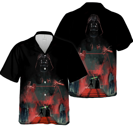 Star Wars Hawaiian Shirt, Hawaiian Star Wars Shirts, Men's Star Wars Hawaiian Shirt Moonbestprint