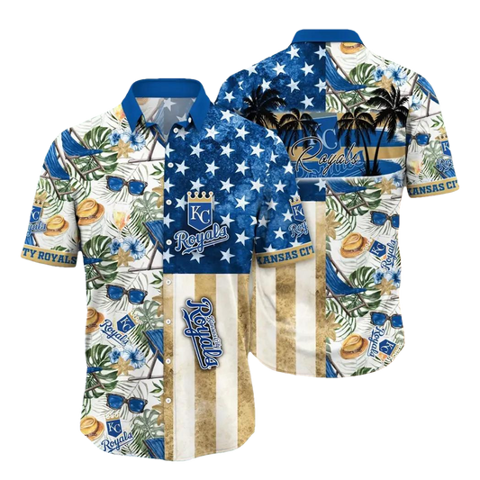 Kansas City Royals MLB Flower Aloha Hawaiian Shirt 11, MLB Hawaiian Shirt Moonbestprint