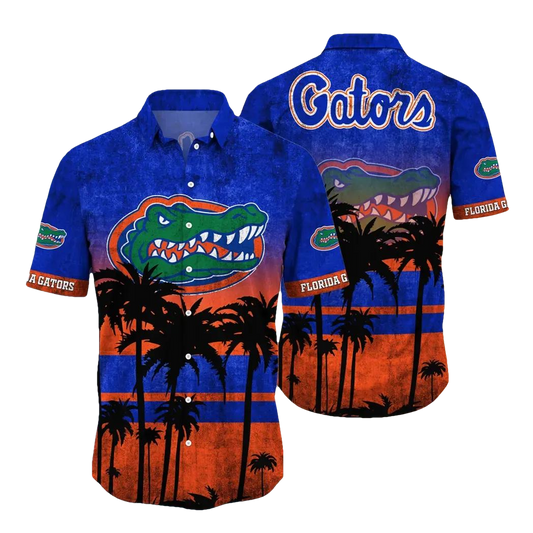 Florida Gators Aloha Hawaiian Shirt, NCAA Hawaiian Shirt Moonbestprint