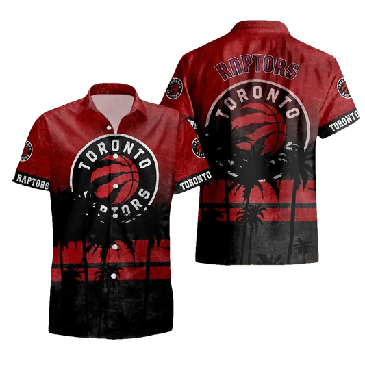 Toronto Raptors Aloha Hawaiian Shirt, NCAA Hawaiian Shirt Moonbestprint