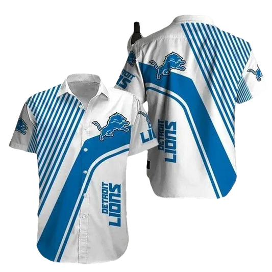 Detroit Lions Nfl Gift For Fan Football Graphic Print Short Sleeve Hawaiian Shirt 3, NFL Hawaiian Shirt Moonbestprint