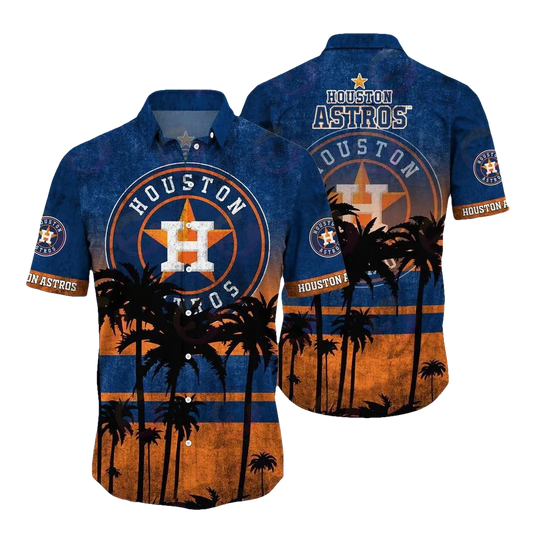 Houston Astros MLB Hawaii Shirt Hot Trending Summer, MLB Hawaiian Shirt Moonbestprint