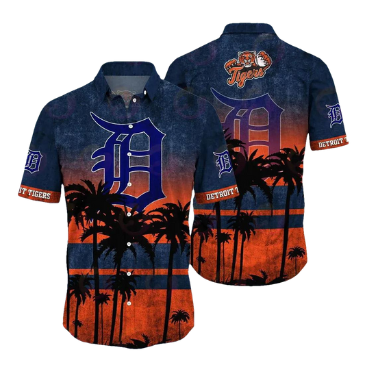 Detroit Tigers MLB Hawaii Shirt Style Hot Trending Summer, MLB Hawaiian Shirt Moonbestprint