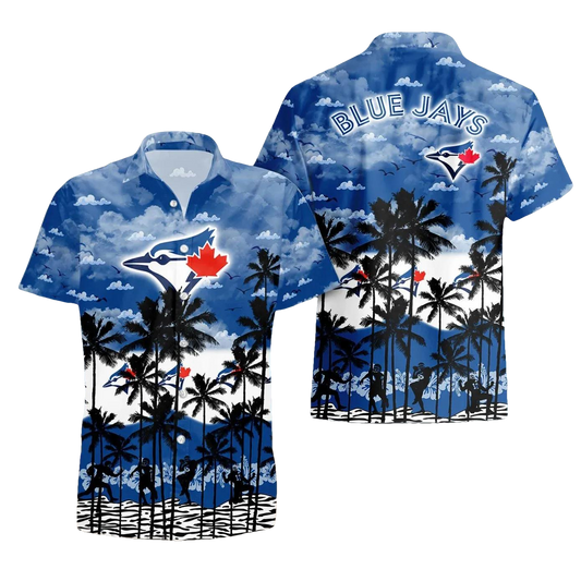 Toronto Blue Jays Hawaiian Shirt Trending Summer. Gift For Toronto Blue Jays Fan, MLB Hawaiian Shirt Moonbestprint