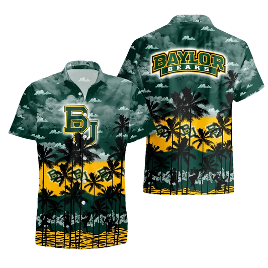 Baylor Bears Hawaiian Shirt Trending Summer, NCAA Hawaiian Shirt Moonbestprint