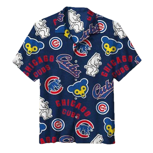 MLB Chicago Cubs Hawaiian Shirt, Chicago Cubs Aloha Shirt For Men Moonbestprint