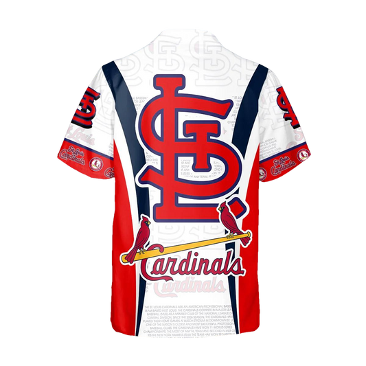 Legends St. Louis Cardinals Hawaiian Shirt, St. Louis Cardinals Aloha Shirt, MLB Hawaiian Shirt Moonbestprint