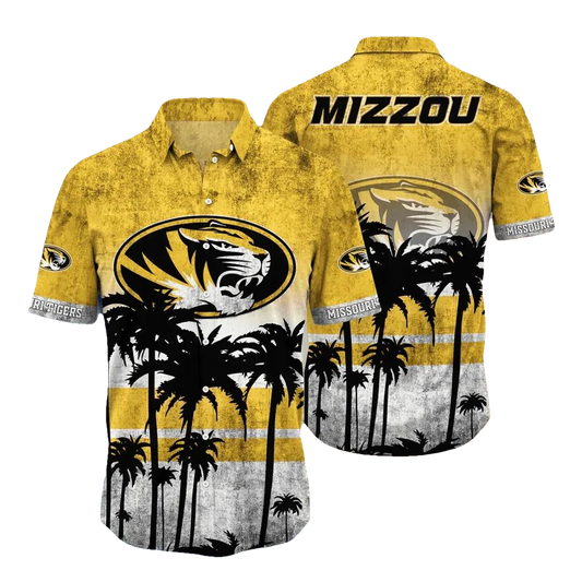 Missouri Tigers Aloha Hawaiian Shirt, NCAA Hawaiian Shirt Moonbestprint