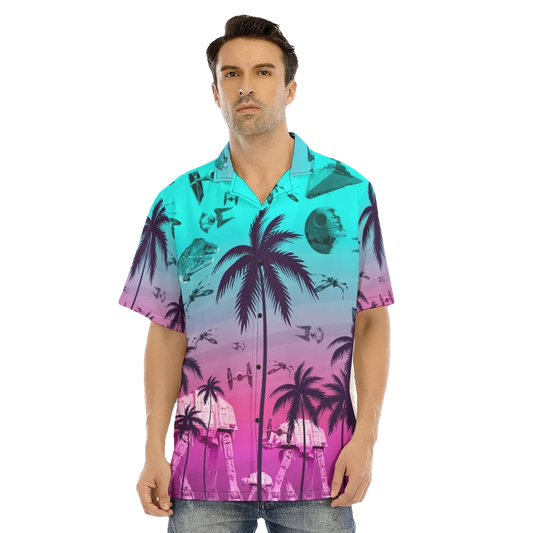 Spaceship Hawaiian Shirt SW-10033 - Moonbestprint