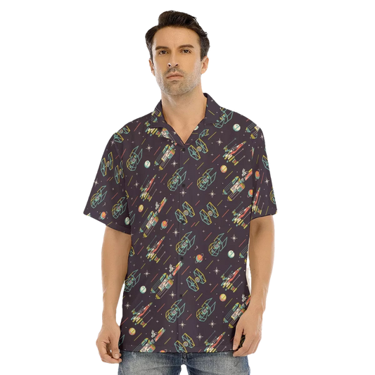 Spaceship Hawaiian Shirt SW-10023 - Moonbestprint