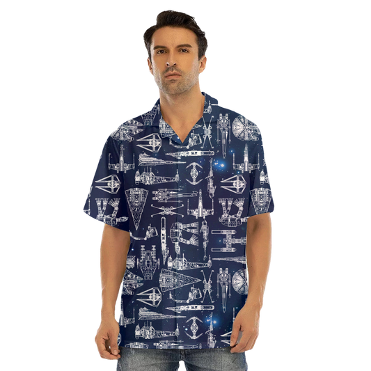 Spaceship Hawaiian Shirt SW-10024 - Moonbestprint