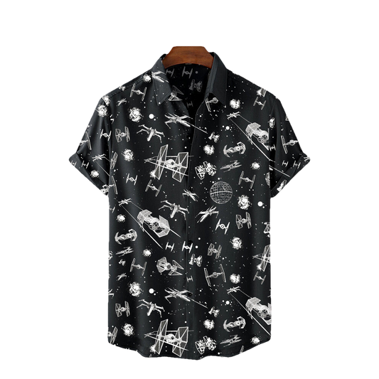 Spaceship Hawaiian Shirt SW-10025 - Moonbestprint