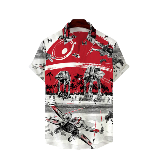 Spaceship Hawaiian Shirt SW-10020 - Moonbestprint