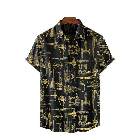 Spaceship Hawaiian Shirt SW-10016 - Moonbestprint