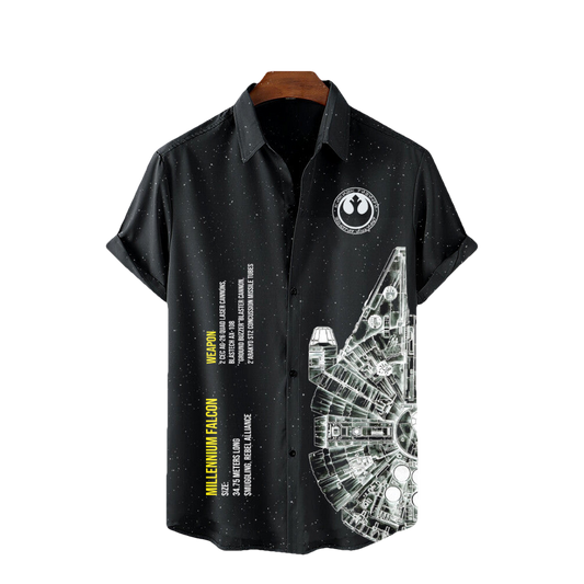 Spaceship Hawaiian Shirt SW-10014 - Moonbestprint