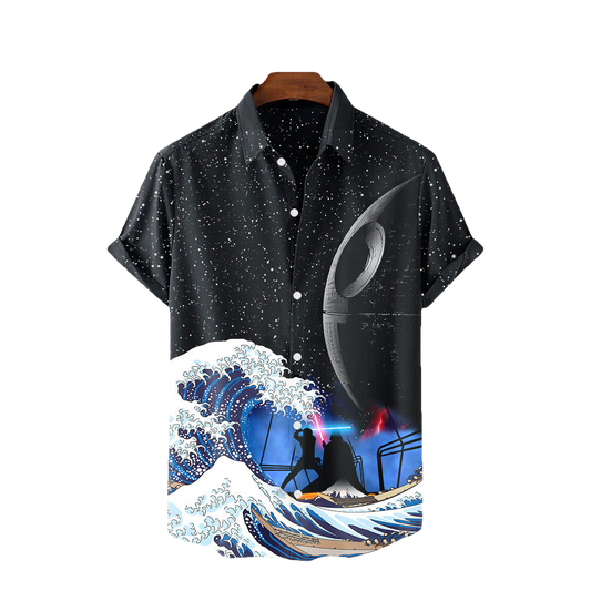 Spaceship Hawaiian Shirt SW-10012 - Moonbestprint