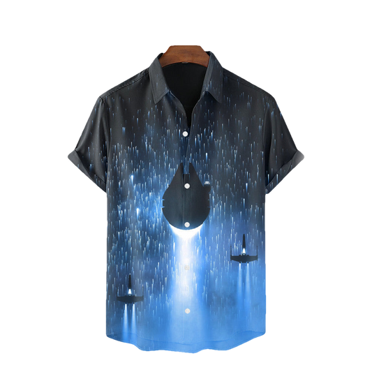 Spaceship Hawaiian Shirt SW-10010 - Moonbestprint